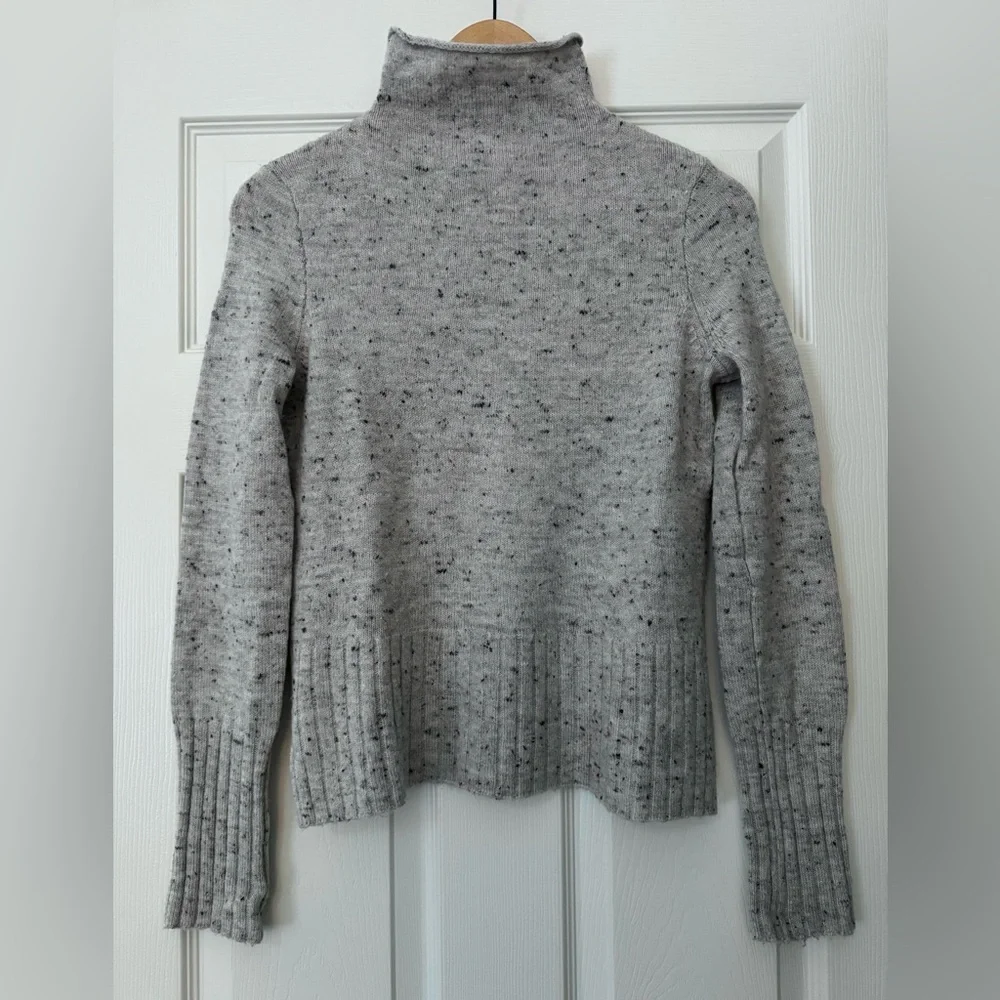 Madewell Donegal Wool Blend Turtleneck Sweater - Picture 3 of 6